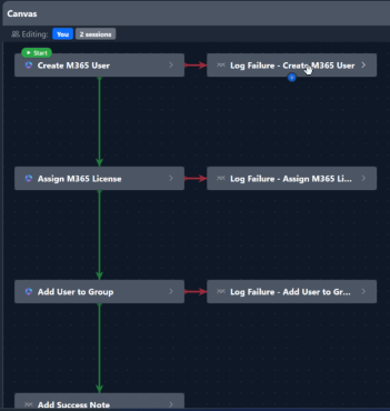 Creating connections demo